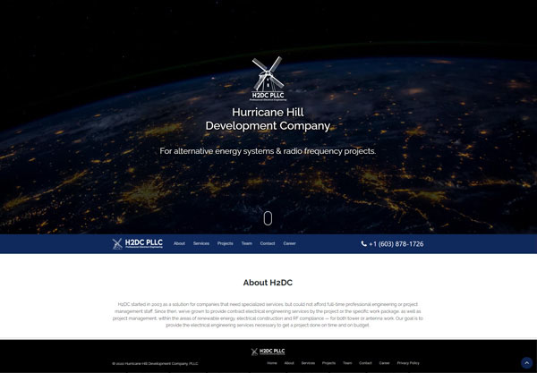 H2DC - Website